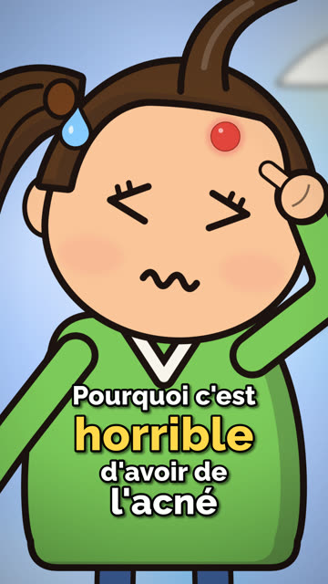 Couverture de la vidéo « Pourquoi c'est horrible d'avoir de l'acné »